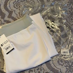 Brand new White Fig Scrub Pants